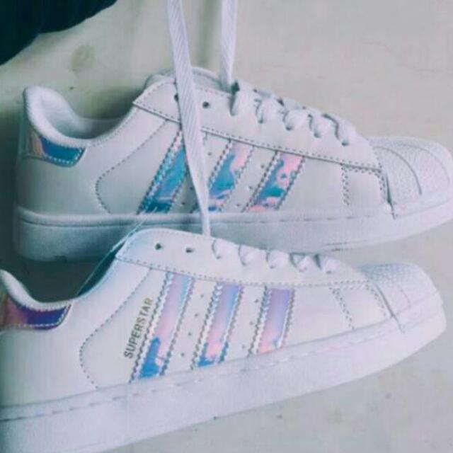 adidas holographic superstar