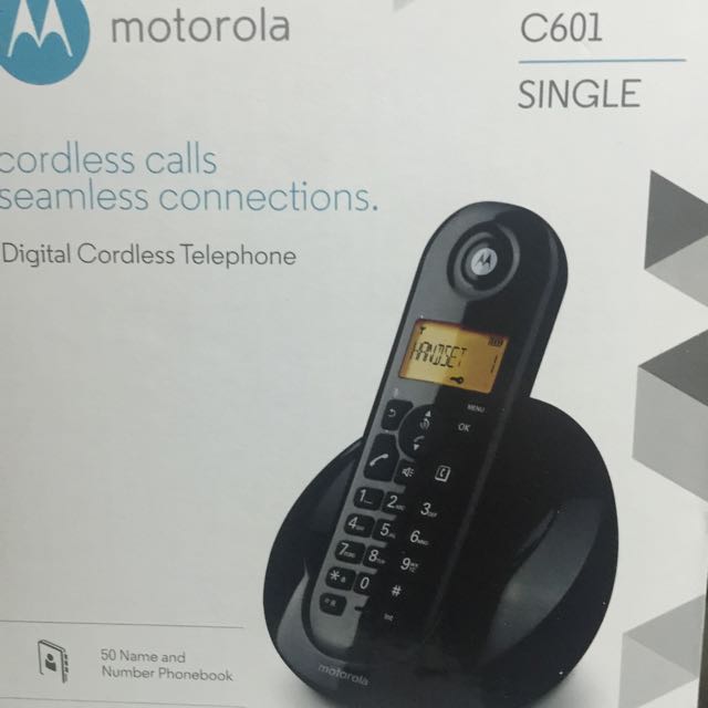 Motorola C601 Cordless Phone, TV & Home Appliances, Vacuum Cleaner