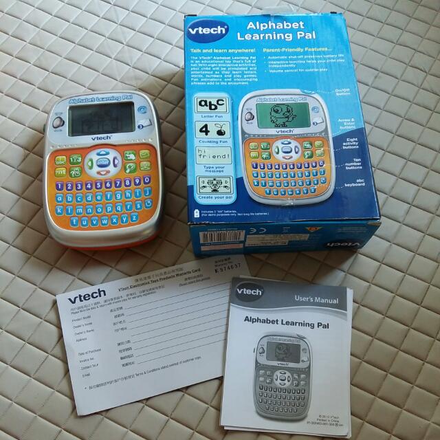 Vtech alphabet learning pal deals