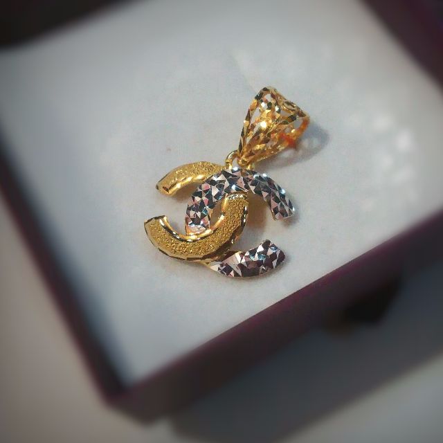 916 Gold Chanel Pandora Charm / Pendant (2.07g) New