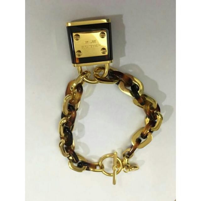 mk lock bracelet