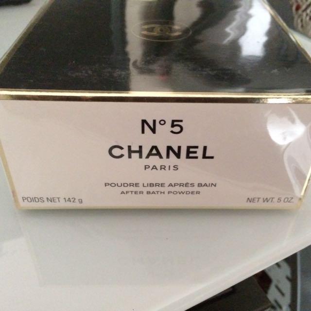 Vintage Chanel No.5 Bath Powder 5 oz/142g New/No Box