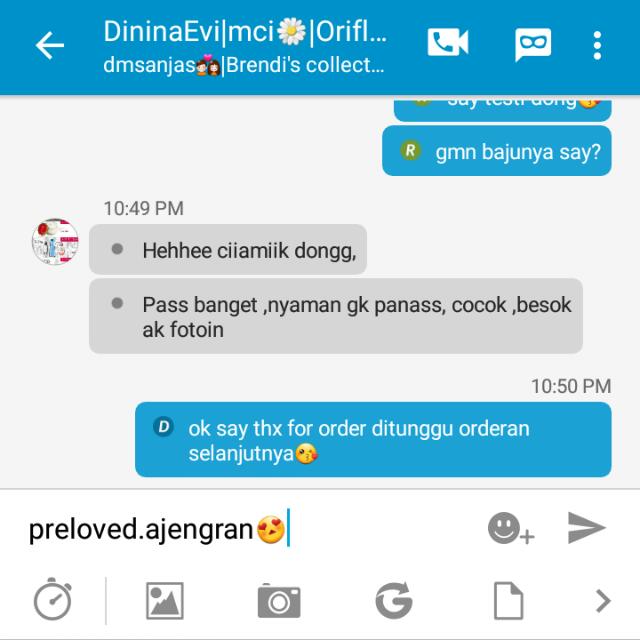 Dapat Testi Dr Customer Cantik Fesyen Wanita Pakaian Wanita Di Carousell