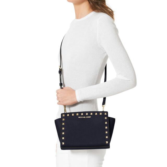 Mini selma cheap studded michael kors