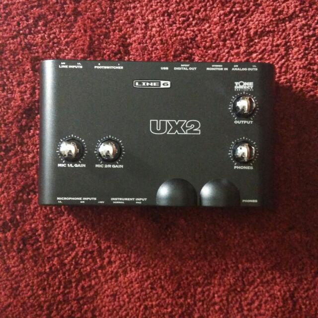 Line 6 Pod Studio UX2 USB Audio Interface, Computers & Tech, Parts ...