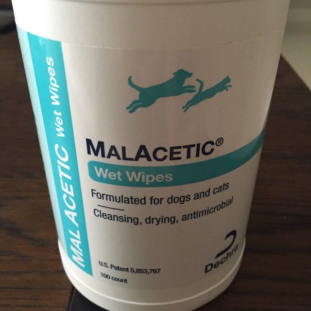 Malacetic wet wipes for dogs online