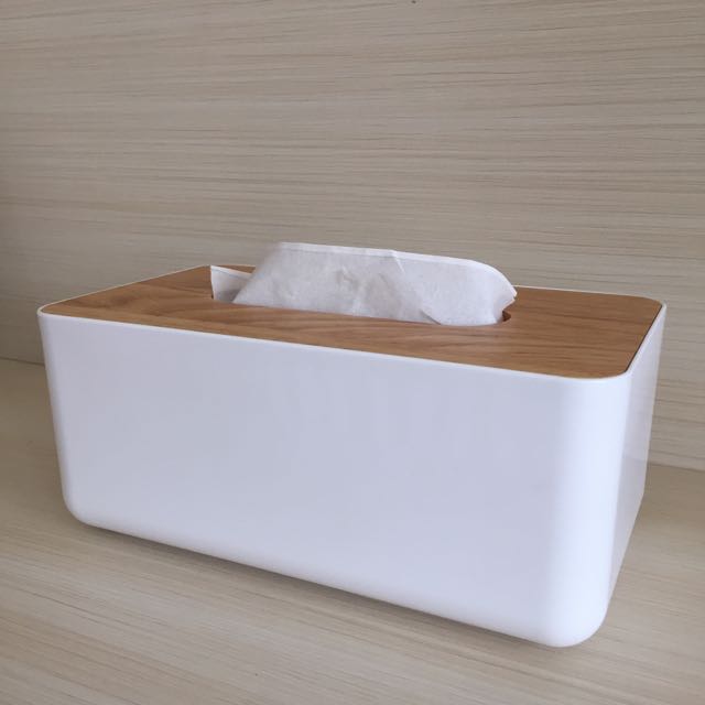 designer tissue box holder