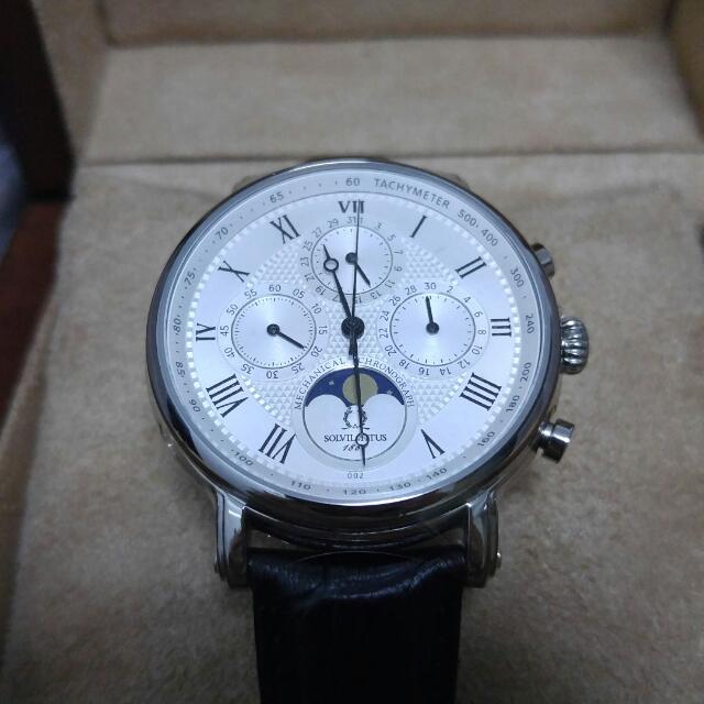Solvil et titus cheap moonphase automatic men's watch