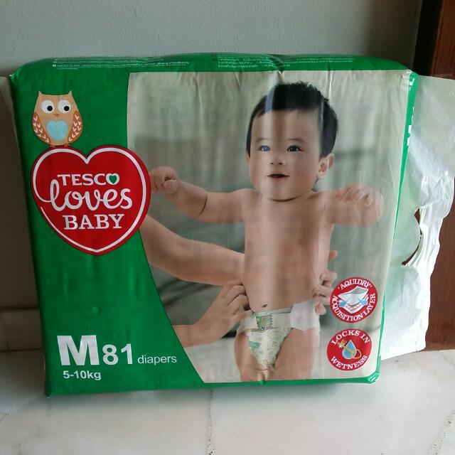 tesco pampers size 2