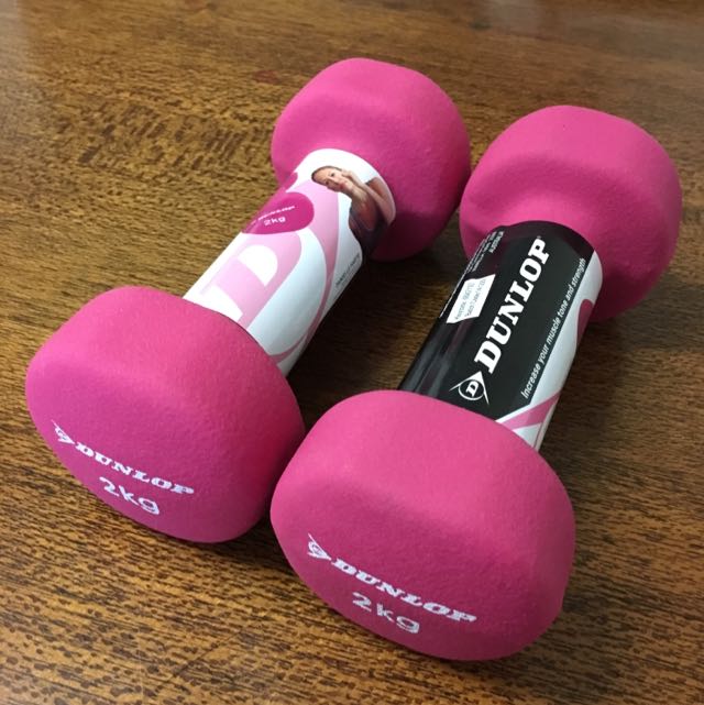 Dunlop dumbbells outlet