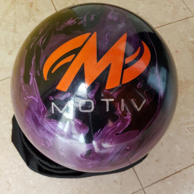 Bowling Ball Motiv Octane Light 15lbs First Drill No Balance Hole. Condition 9.5 10 Seldom Used. Looking at 110. Sports Equipment Sports Games Billiards Bowling on Carousell