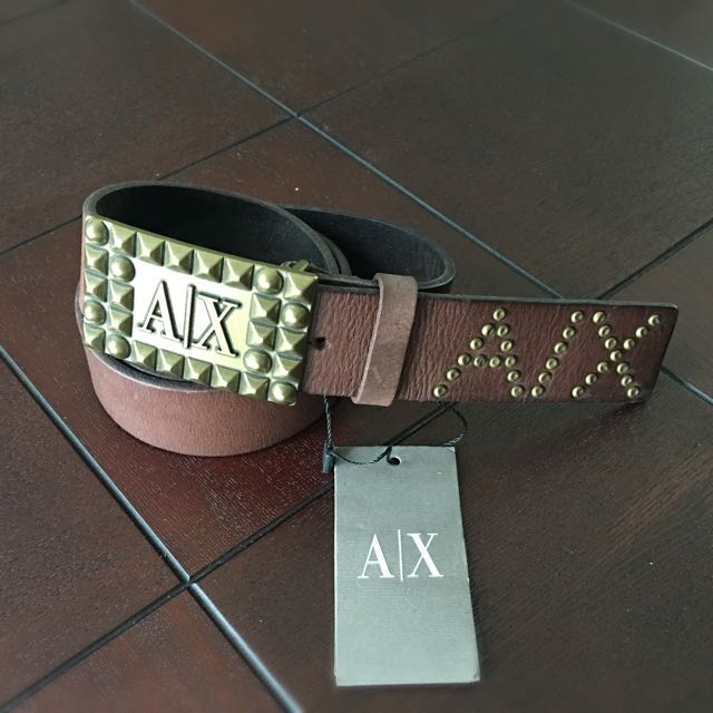 Armani ratchet belt discount