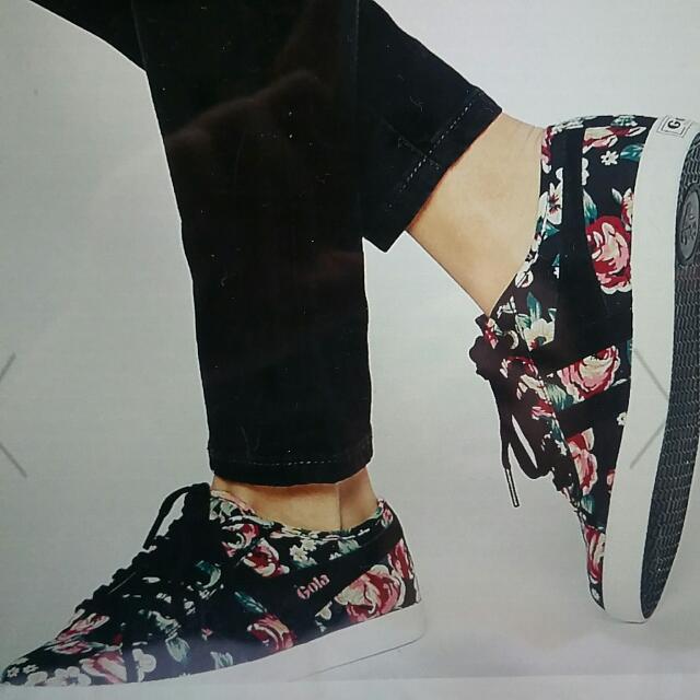 Gola floral top trainers