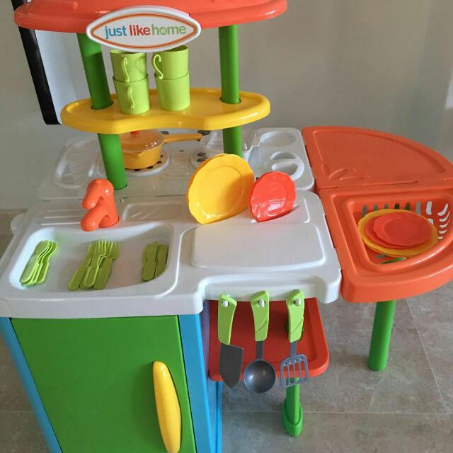 just like home kitchen playset