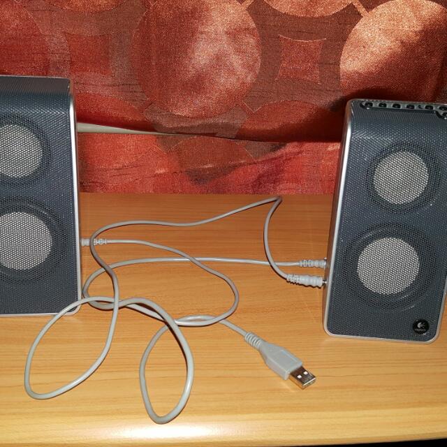 Logitech Speaker USB, Audio, Portable Audio Accessories on Carousell