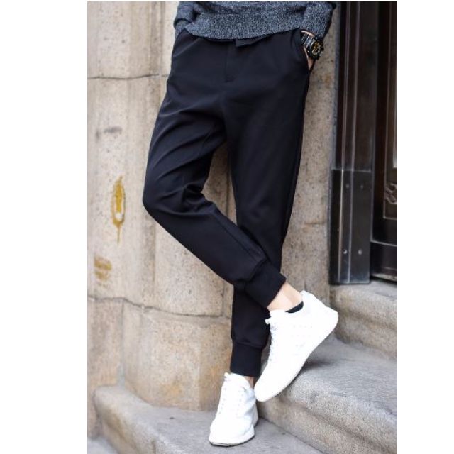 Mens Jogger Pants Baggy Hip Hop Style Black Men s Fashion