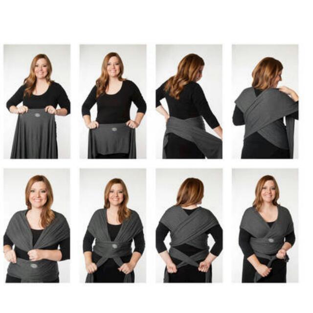 Moby wrap top used