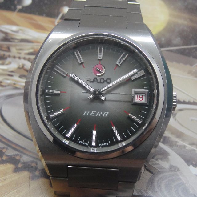 RADO BERG 25 JEWELS AUTOMATIC WATCH, Luxury, Watches on Carousell