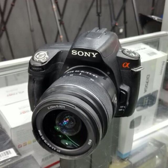 Sony A290 + 1855mm Lens, Photography, Lens & Kits on Carousell