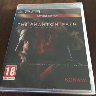PS3 Metal gear Solid 5 Phantom Pain