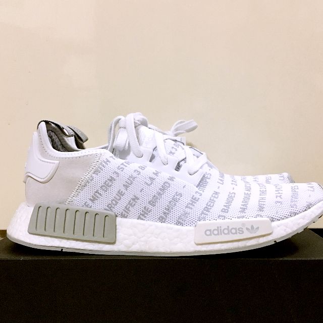 Adidas Originals NMD R1 Whiteout Adidas Originals NMD R1 Whiteout