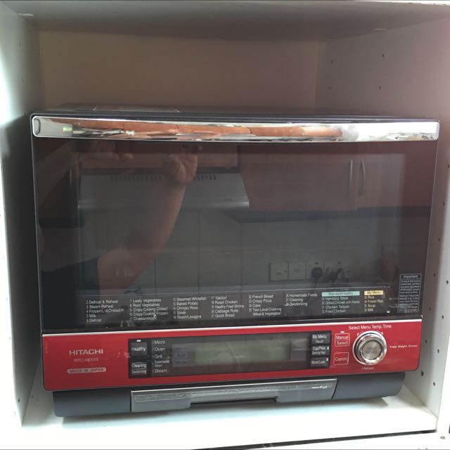 HITACHI Superheated Steam, Steam, Grill Microwave Oven MROAV200E, TV