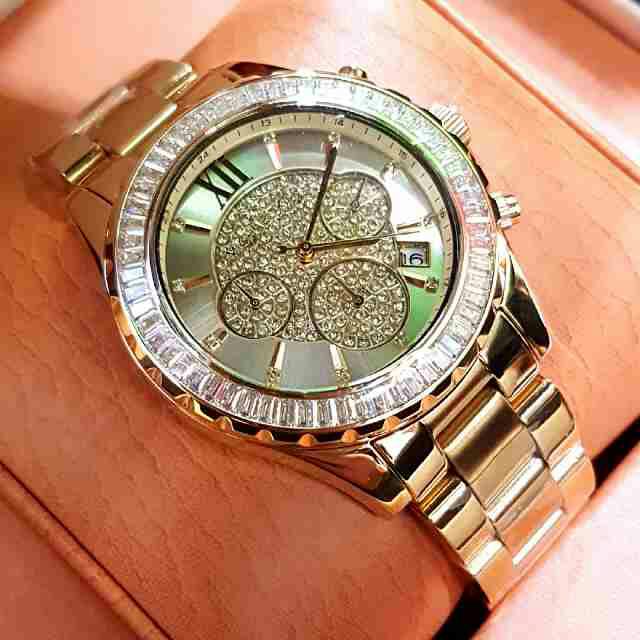 Jam Tangan Wanita Merk Michael Kors Diamond Ori Bm Type Mk 5747