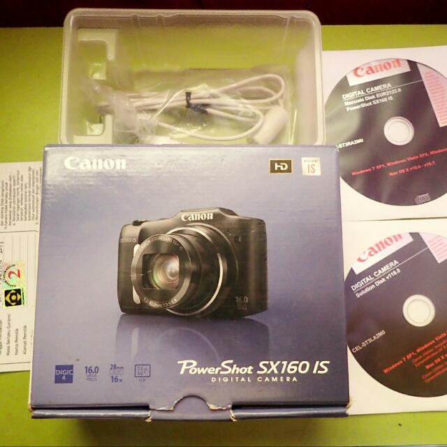 kamera prosumer canon powershot sx160 is