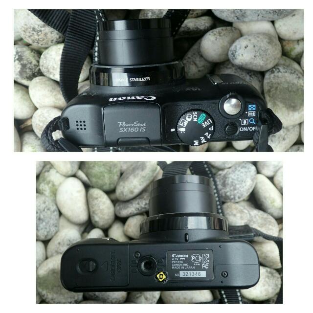 kamera prosumer canon powershot sx160 is