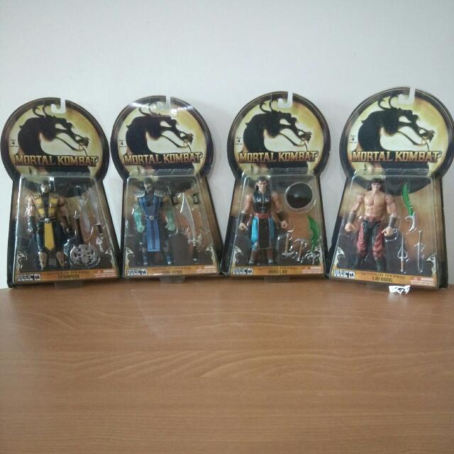 Mortal kombat 2025 shaolin monks figures