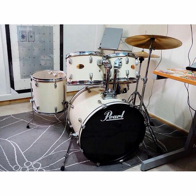 Pearl Target Drum Set Kit, Hobbies & Toys, Music & Media, Musical