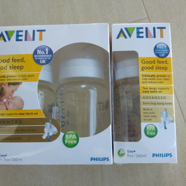 avent advanced bottles