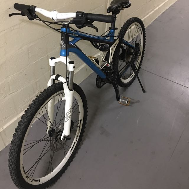 gravity full suspension bike