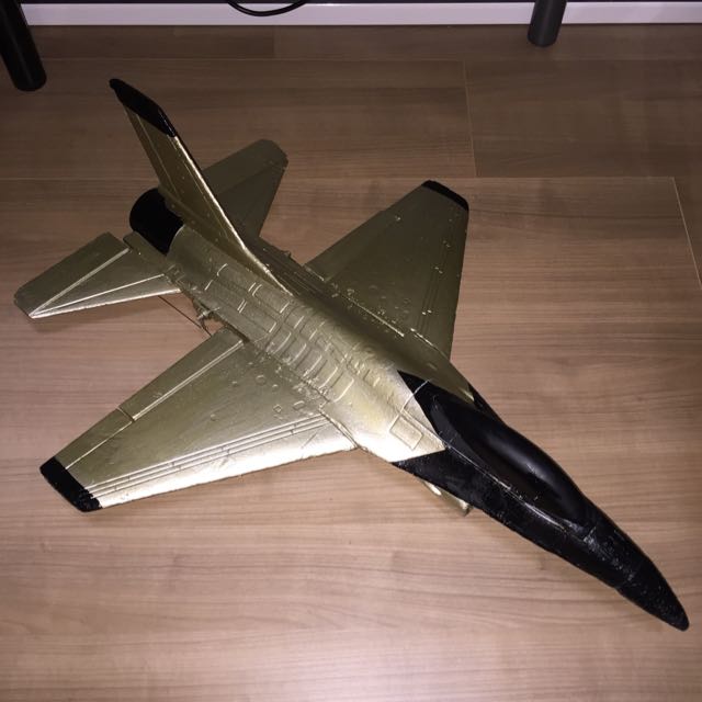 Rc F 16 Edf 50mm Jet Plane Pnp Toys Games Bricks Figurines On Carousell