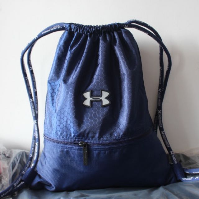 Instocks Ua Under Armour Drawstring Bag Men S Fashion Bags Photo