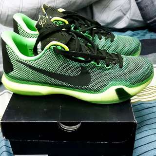Nike Kobe X 綠蛇