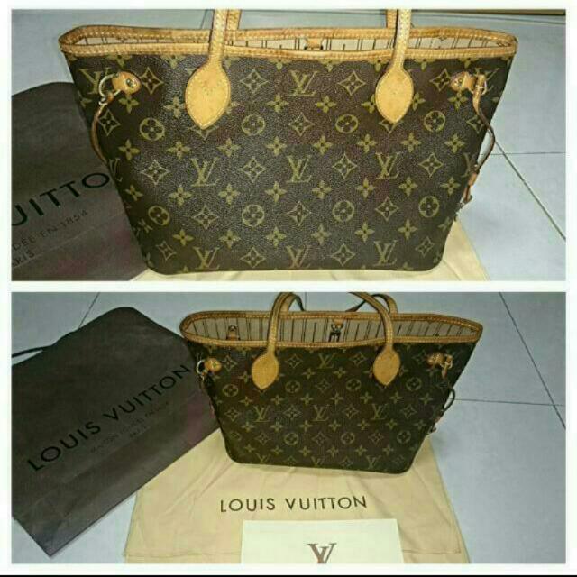LV NEVERFULL LIMITED EDITION MONOGRAM TOTE BAG, Luxury, Bags & Wallets on  Carousell