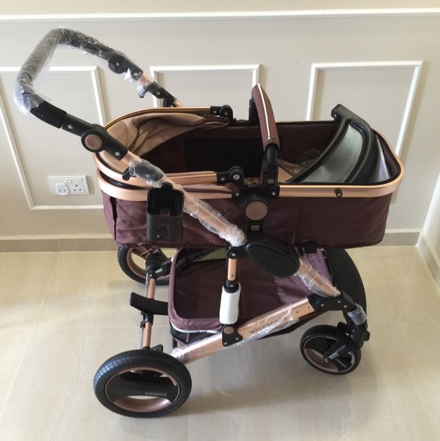 rose gold strollers