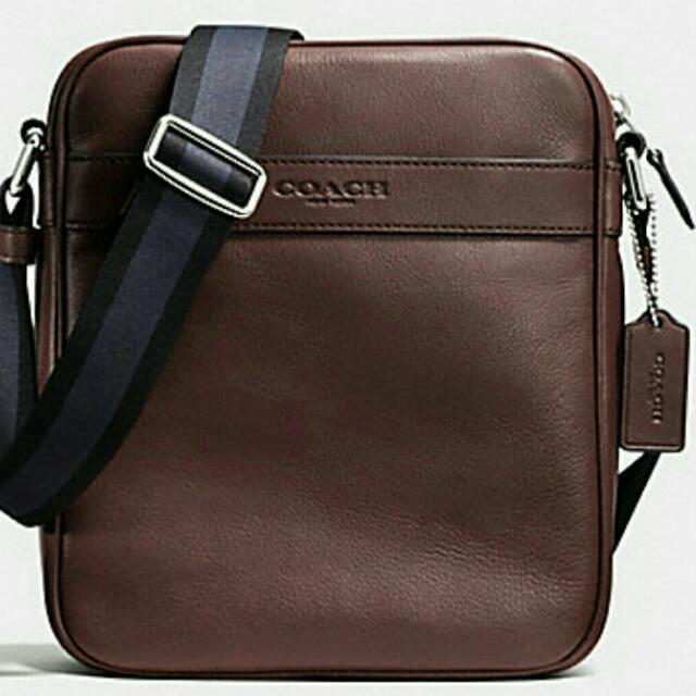 Coach flight bag smith leather 2025