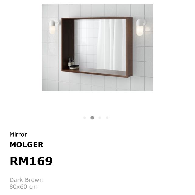 Ikea Molger Mirror Home Furniture On Carou Ikea Molger Mirror Home Furniture