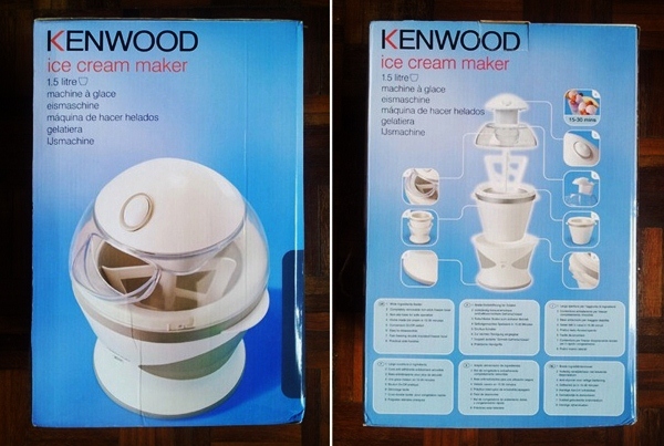 Kenwood cream shop maker instructions