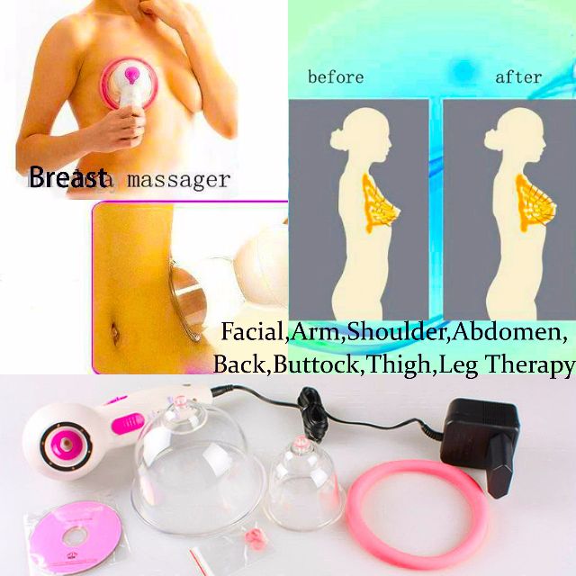 Infrared Breast Enlarger Enhancer Massager Vacuum Pump Big And Small Cups Health Beauty Bath Body On Carousell