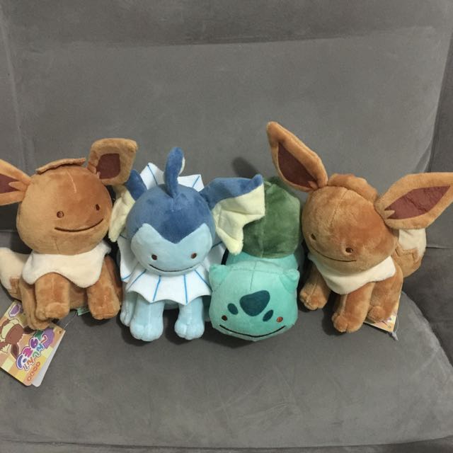 ditto vaporeon plush