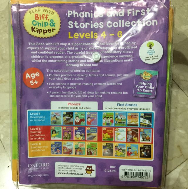 Oxford Reading Tree Phonics and First Stories Collection Levels 4-6, 興趣 ...