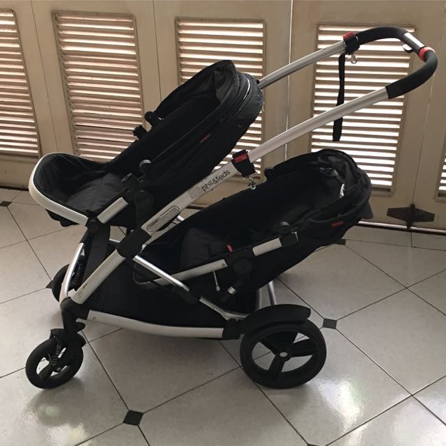 phil and teds twin stroller
