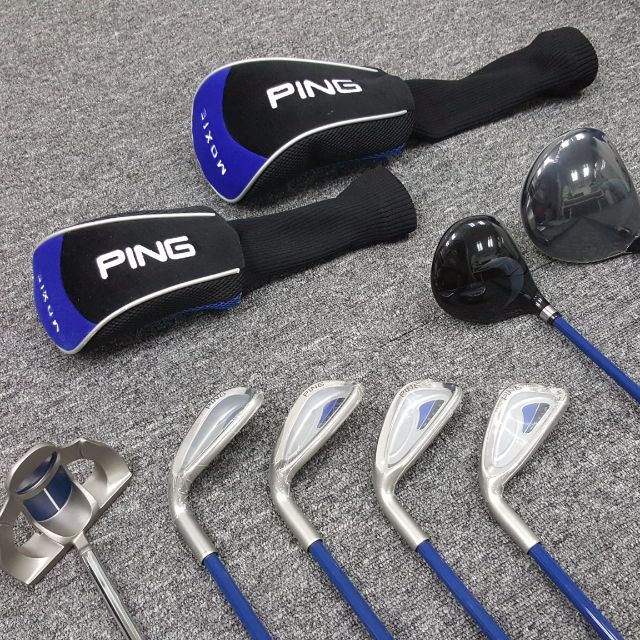 Ping Junior Moxie Left Handed Kids Golf Club Full Set, Sports Equipment, Sports & Games, Golf on