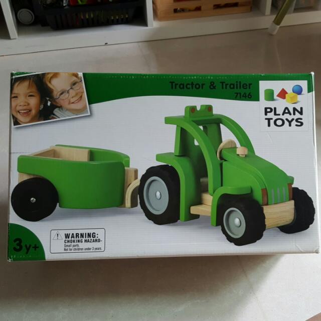 plan toys tractor