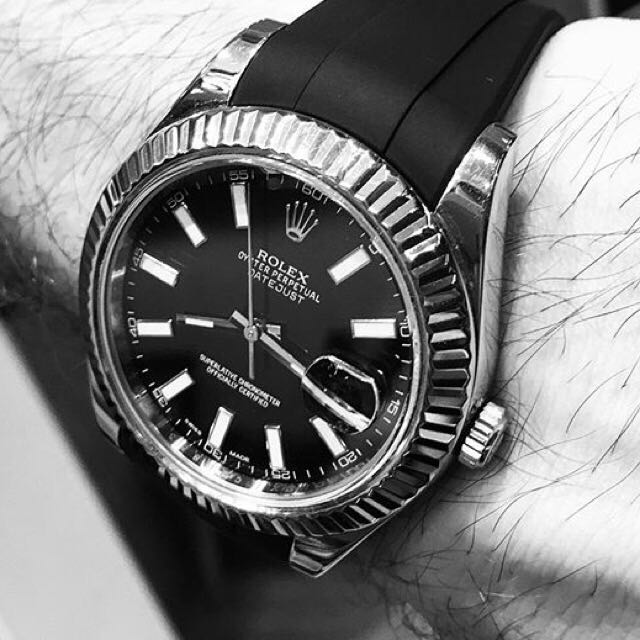 Datejust rubber b hot sale