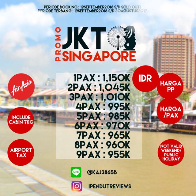 harga tiket air asia