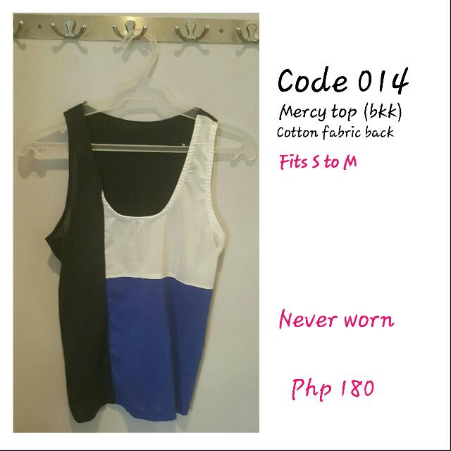 Tops (Category: Sleeveless) located in Quezon City. Submitted by simplespring (Listing ID 68446738, Image 3). Description: .